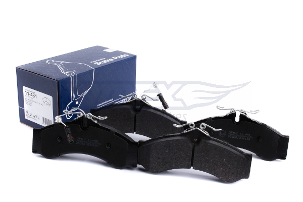 TOMEX TOM11481 fékbetét készlet, tárcsafék